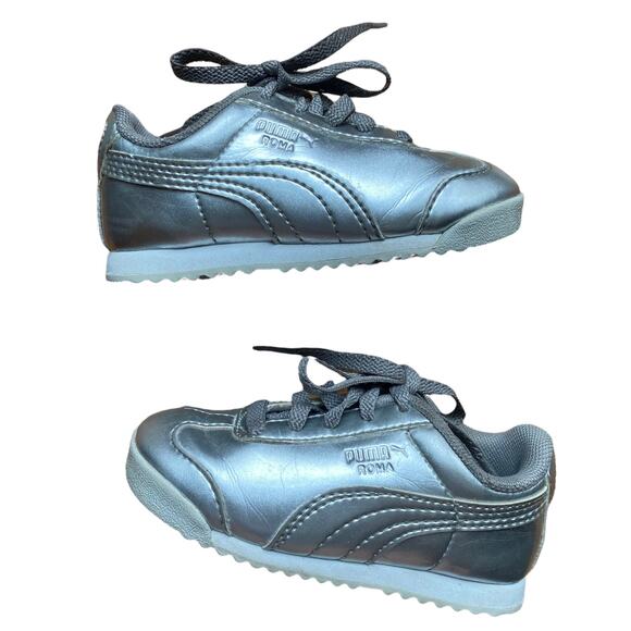 Puma Roma Pnt Ano Shoes Baby Sz 6C - Picture 4 of 7